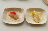 David Pasternack's crudo de mercato. Photograph: Phil Gross