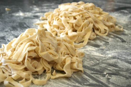 homemade pasta