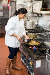 Eat Offbeat - Dhuha frying potato kibbeh