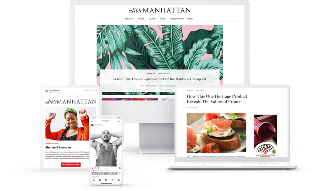 Digital Partnerships Branded Content Approach at Edible Manhattan