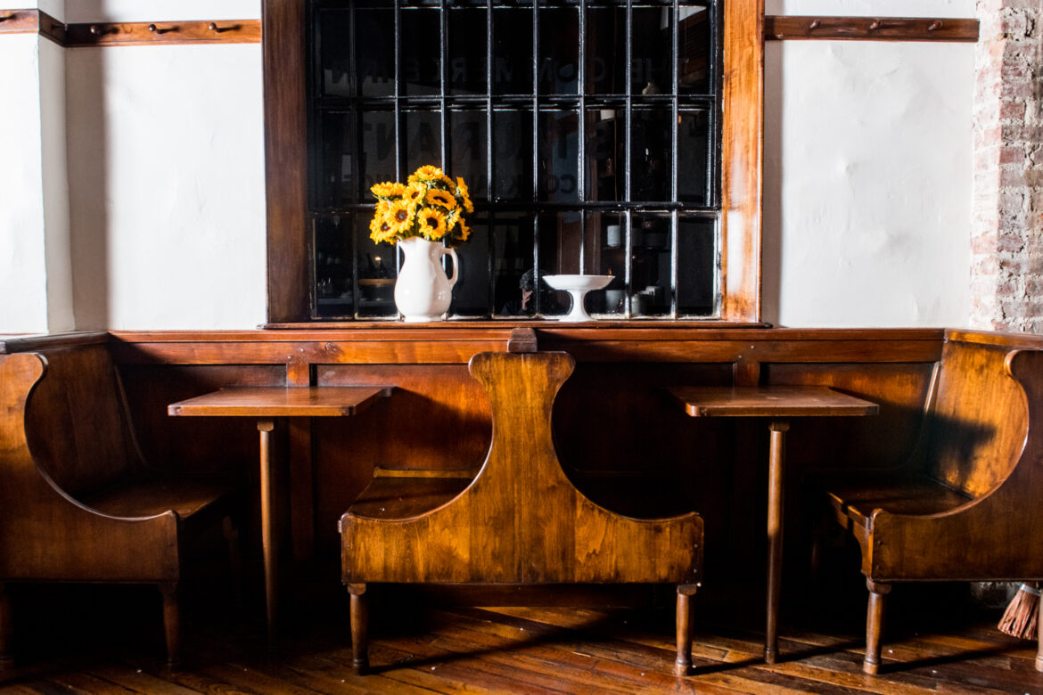 tables at commerce inn