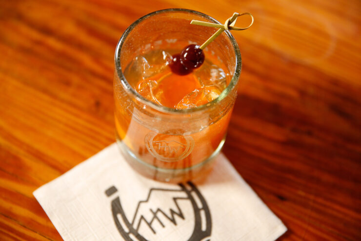 A cocktail from High West in Utah