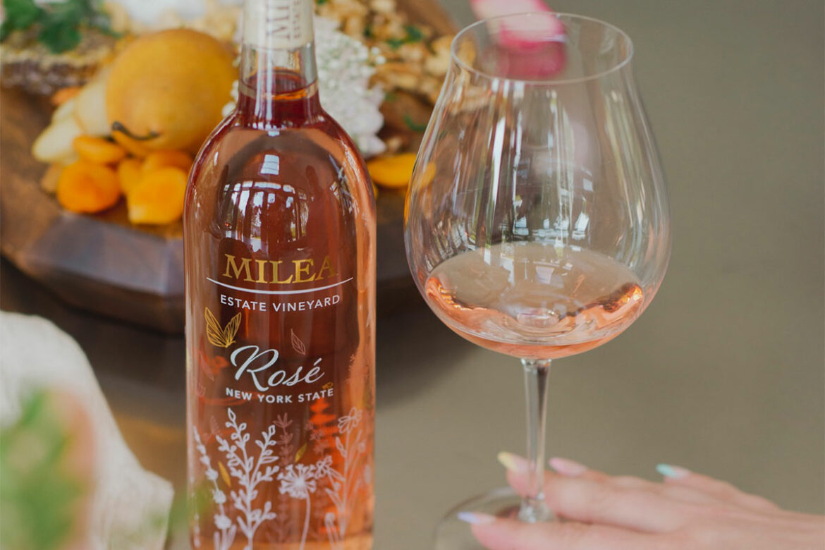 milea estate vineyard rose wine